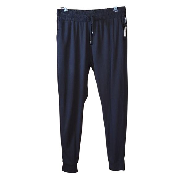 Juniors Soft Jogger Sweat Pants Black Size Large NWT - Picture 1 of 8